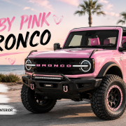 baby pink Bronco