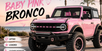 baby pink Bronco