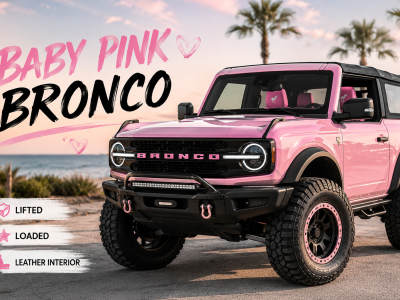 baby pink Bronco
